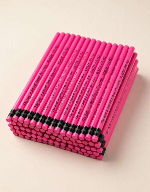 Black Lead Pencil with Eraser Pack of 144 (12 Dozen) | HB Graphite Writing & Drawing Pencils Wholesale