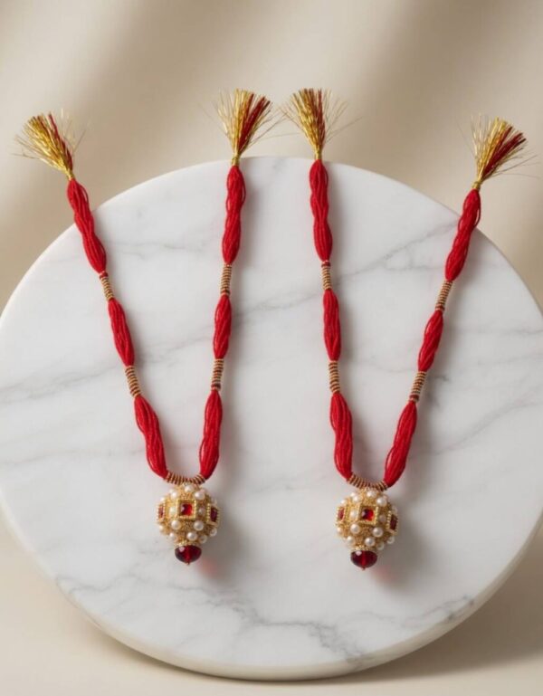 Traditional Wrist Accessories Decorative Handmade Ghana Set Pair for Wedding & Mehndi Events | By Lawat Co.