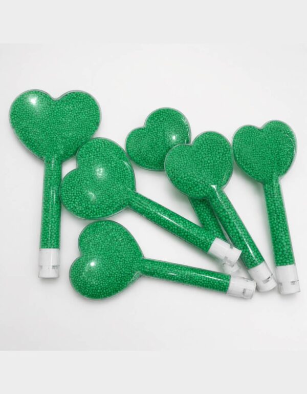 1 Pc Heart Shaped LED Party Wand Stick Plastic Light Up Concert & Celebration Wand