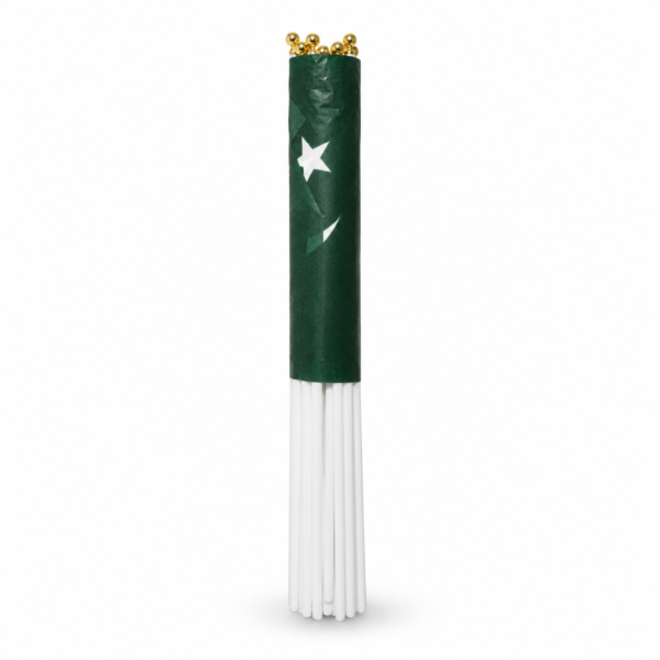 Pack of 12 Pakistan Handheld National Flags