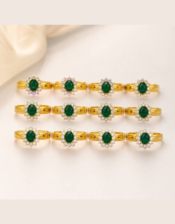 Lawat Co. Sunflower Rings Set of 12