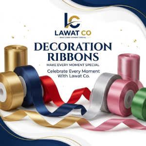 Lawat Co. online Store event decoration, including balloons, balloon arches, candles, bunting banners, and party décor for birthdays and celebrations