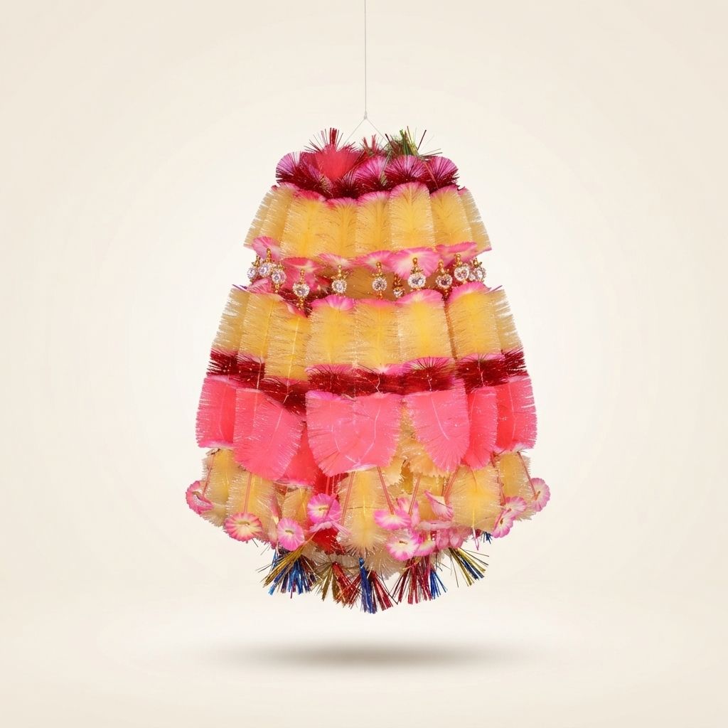 12 Pcs Traditional Decorative Mala Hanging Garland
