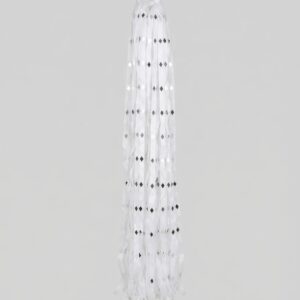 12-Piece Silver Masehri Larri Mirror Work