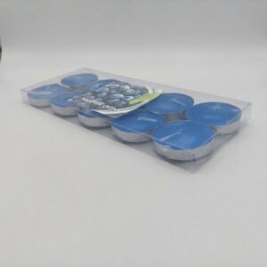 Blueberry Scented Tealight Candles Blue Decorative Candles