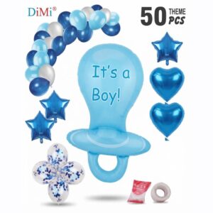 It’s a Boy Pacifier Foil Balloon Blue Baby Shower & Gender Reveal Decoration