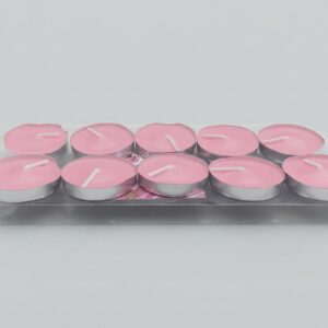Pack of 10 Pink Scented Tea Light Decorative Tea Lights