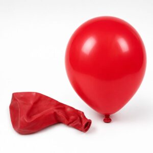 18-Inch Red Latex Balloon 1-Piece Large Party Balloon