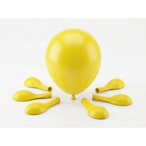 18 Inch Yellow Round Latex Balloon 1 Piece Large Party Balloon