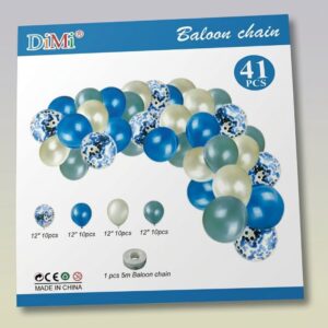 41-Piece Balloon Chain Garland Arch Kit Birthday Decoration Lawat Co