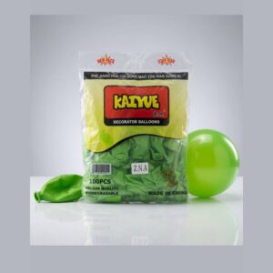 Kaiyue 100 Pcs Green Decorator Balloons
