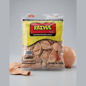 Kaiyue Decorator Balloons 100 Count Biodegradable Helium Quality Latex Balloon