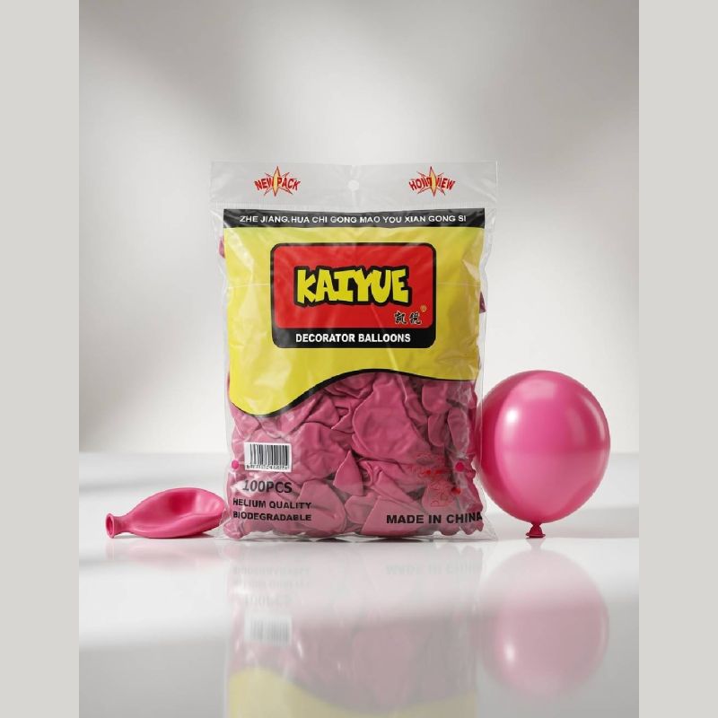 Kaiyue Pink Decorator Balloons 100 Pieces