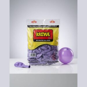 Kaiyue Purple Decorator Balloons 100 Pieces