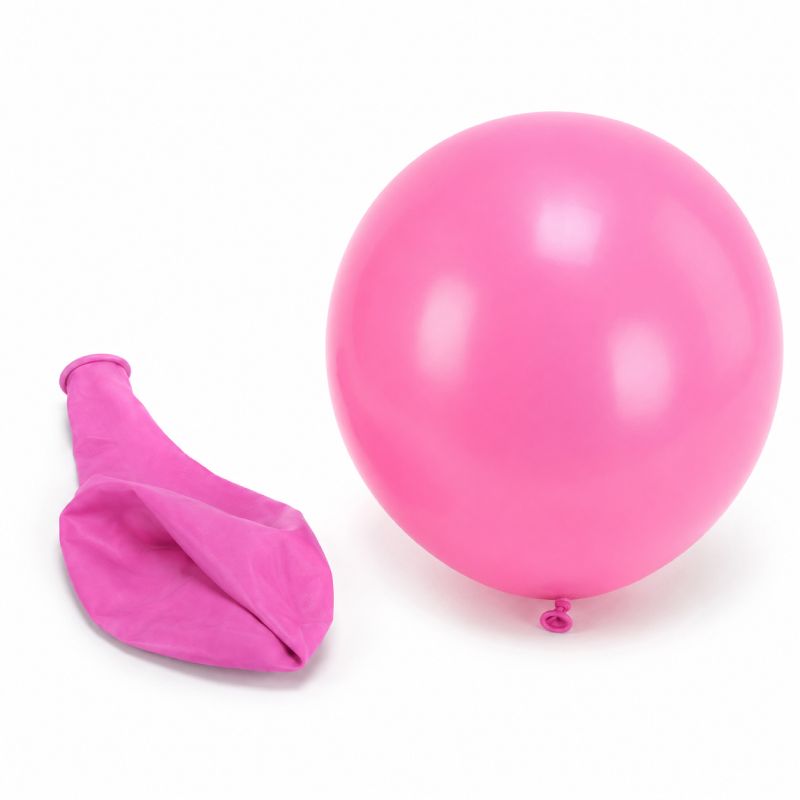 Large Balloon 18 Inch Pink Latex Balloon 1 Piece
