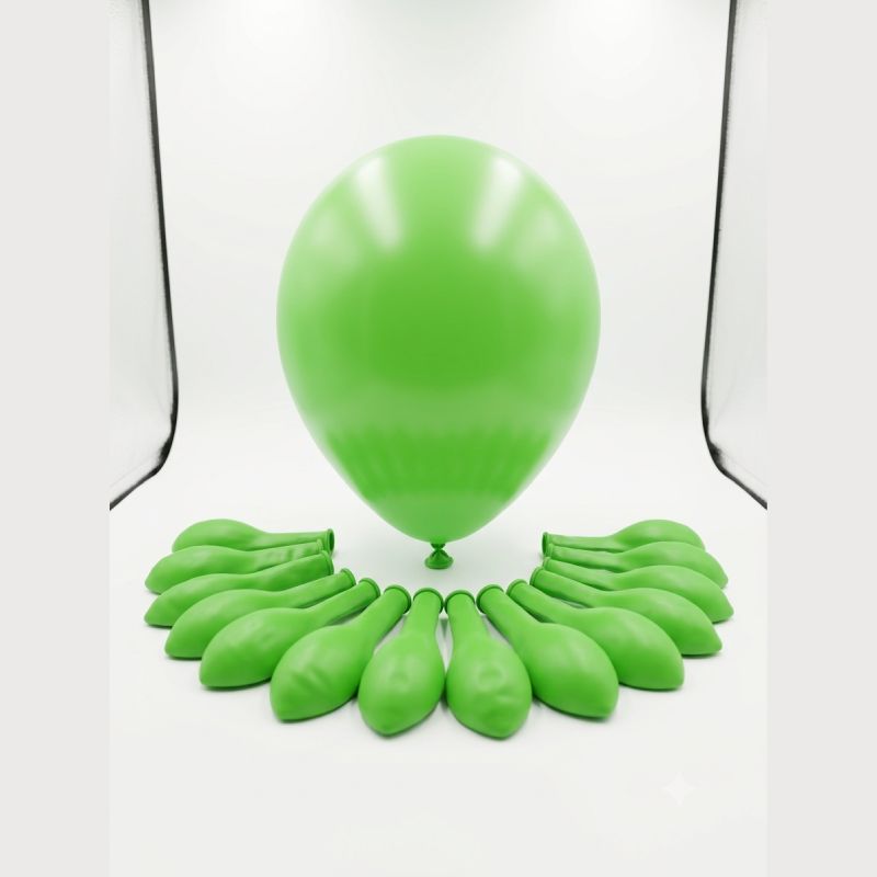 Latex Balloon Large Balloon 18 IN 1 Piece Green