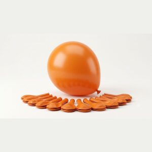 Lawat Co 18 Inch Large Orange Latex Balloon 1 Piece