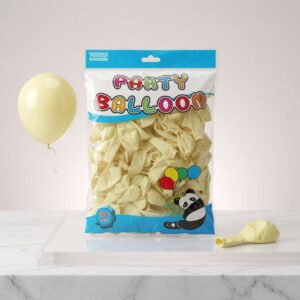 TONGLE Yellow Party Balloons 100 Pcs Pack Lawat Co.