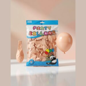Tongle Peach or Nude Party Balloons 100 Pcs Peach Skin Color Balloons